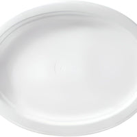 CKF Inc. - 7.5 x 10" Royal Oval Chinet Platter, 500/cs - 22008