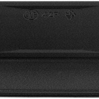 CKF Inc. - 8.25 x 5.38 x 0.75", 42P Black Foam Trays, 400/Cs - 87846