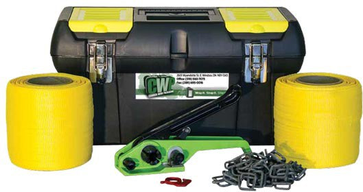 CWP - Yellow Complete Strapping Drivers Kit - TLDK3W