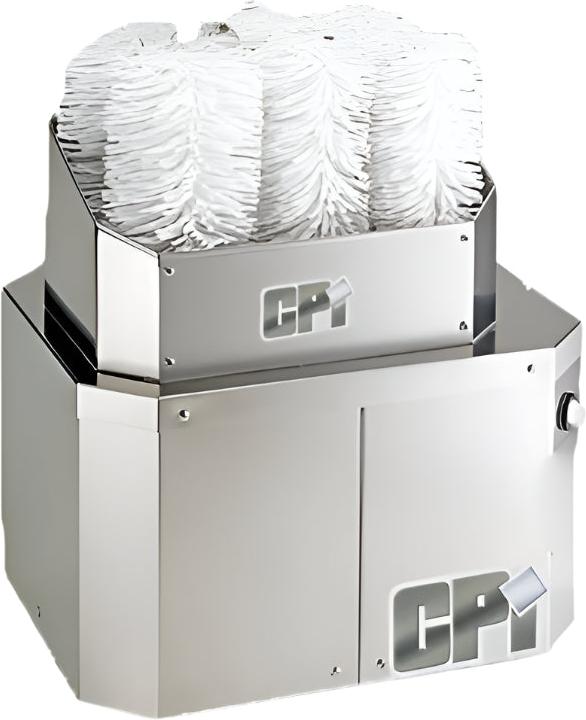 Campus Products - StemShine Silver Glass Polisher, 8 Brush Model - GP8