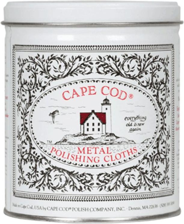 Cape Cod - Metal Polishing Cloth Economy Tin, Pack of 12 - CC8828