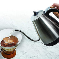 Capresso - 1.2 L Stainless Steel Pour-Over Water Kettle - 290.05
