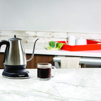 Capresso - 1.2 L Stainless Steel Pour-Over Water Kettle - 290.05