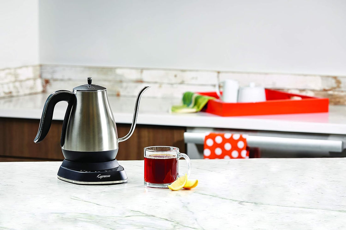 Capresso - 1.2 L Stainless Steel Pour-Over Water Kettle - 290.05