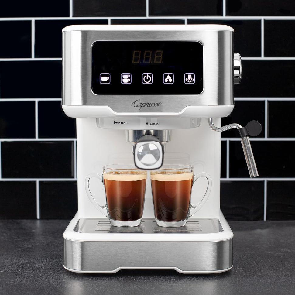Capresso - Café TS White Espresso/Cappuccino Machines - 129.02