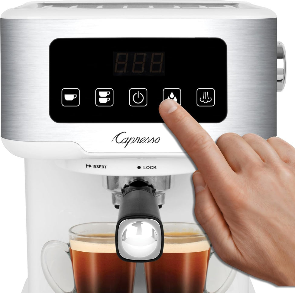 Capresso - Café TS White Espresso/Cappuccino Machines - 129.02