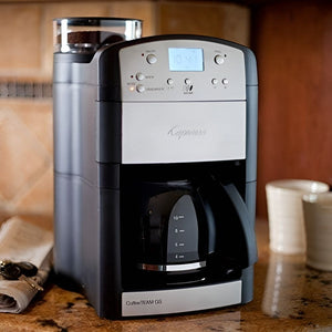 Capresso - CoffeeTEAM GS Black 10-Cup Digital Coffeemaker - 464.05