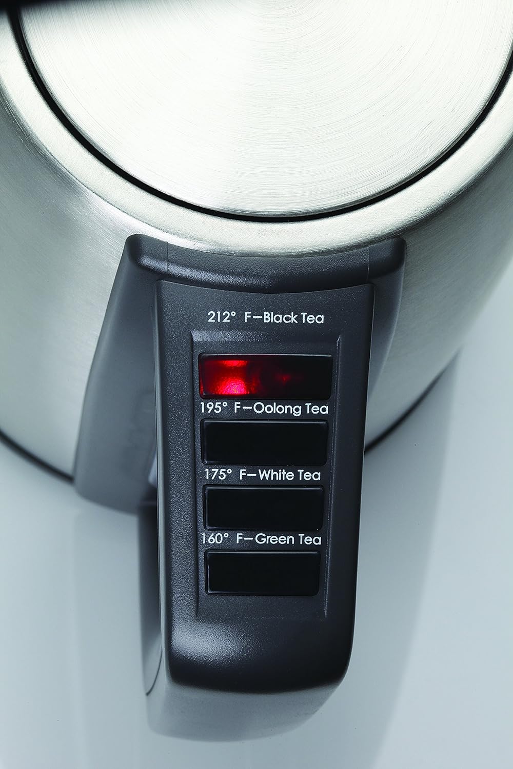 Capresso - H20 Steel Plus 1.7 L Variable Temperature Electric Water Kettle - 278.05