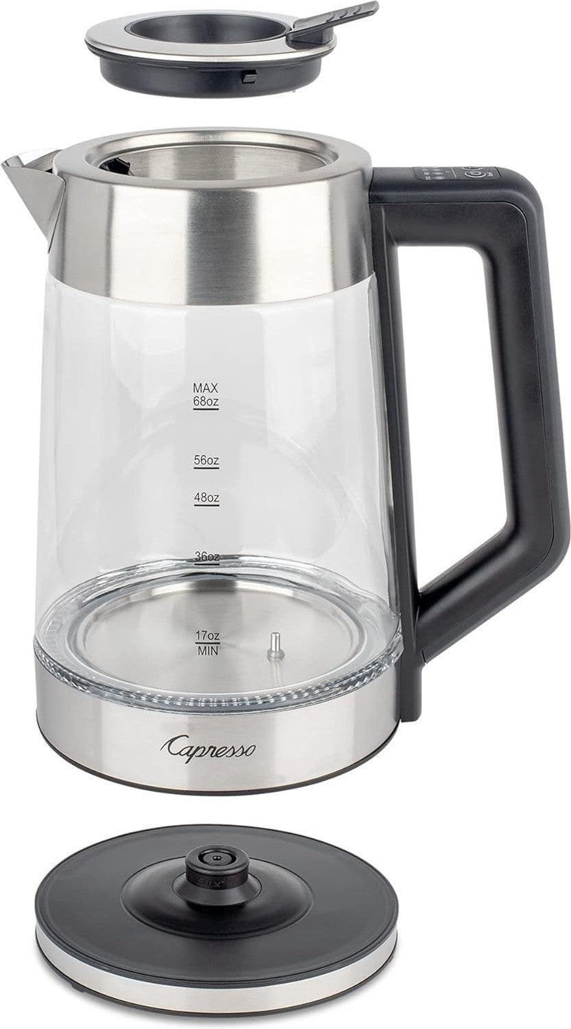 Capresso H2O Glass Select Water Kettle 244.05 ChefSupplies.ca