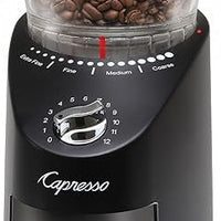 Capresso - Infinity Plus Black Conical Burr ABS & Blade Coffee Grinder - 570.01