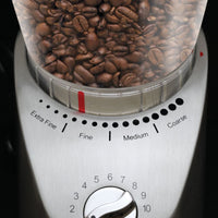 Capresso - Infinity Plus Stainless-Steel Conical Burr & Blade Coffee Grinder - 575.05