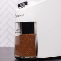 Capresso - Infinity Plus White Conical Burr ABS & Blade Coffee Grinder - 570.02