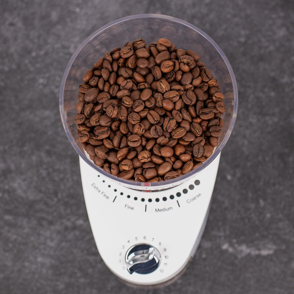 Capresso - Infinity Plus White Conical Burr ABS & Blade Coffee Grinder - 570.02