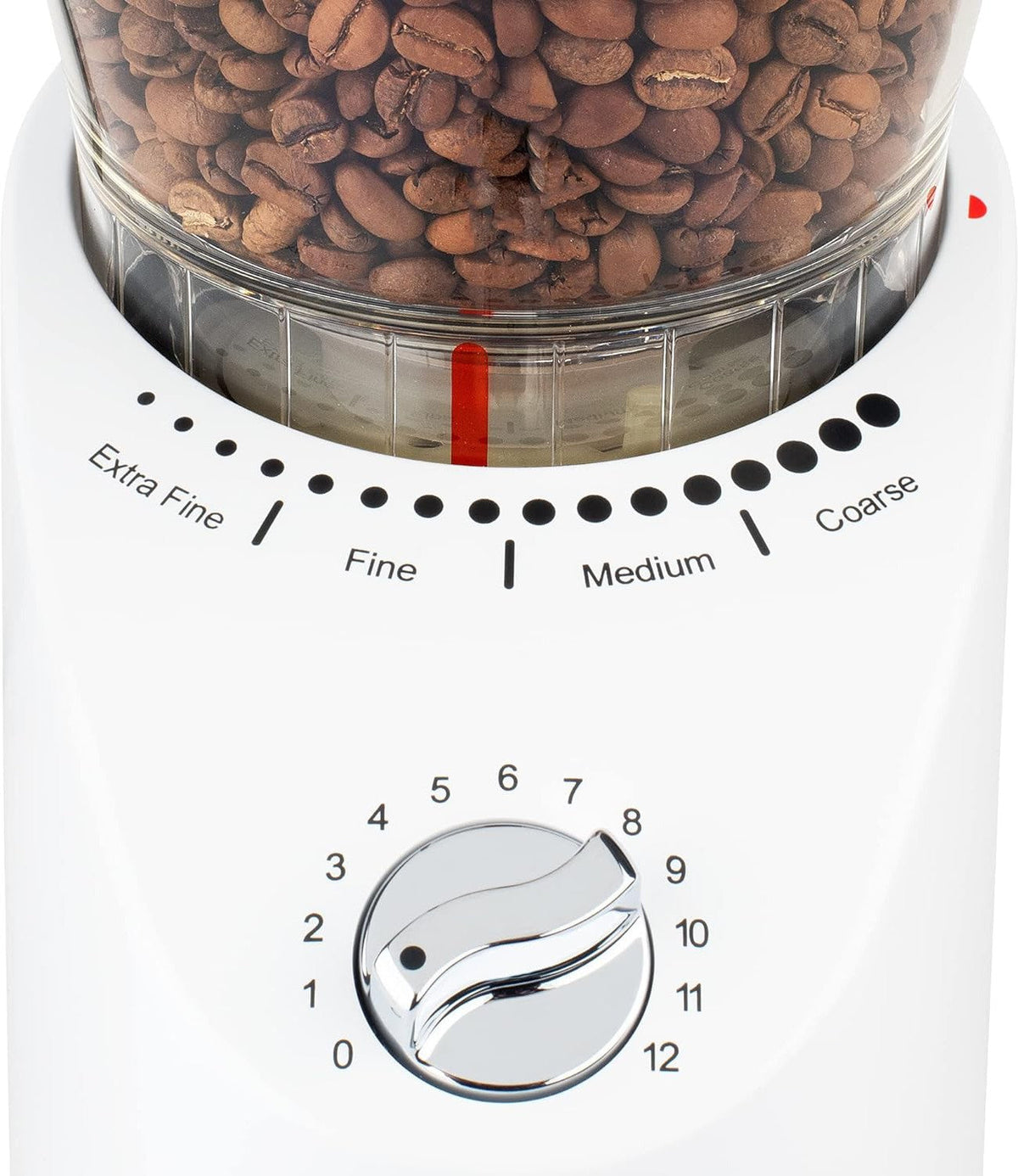 Capresso - Infinity Plus White Conical Burr ABS & Blade Coffee Grinder - 570.02