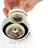 Capresso - Infinity Plus White Conical Burr ABS & Blade Coffee Grinder - 570.02