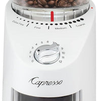 Capresso - Infinity Plus White Conical Burr ABS & Blade Coffee Grinder - 570.02