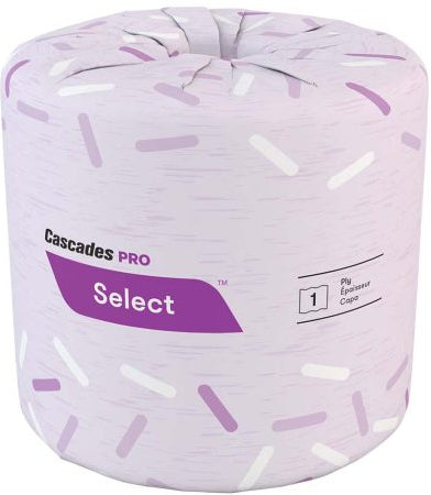 Cascades Tissue Group - 1000 Sheets Classique 1 Ply Toilet Tissue 48 Rl/Cs - B011