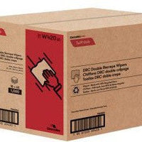 Cascades Tissue Group - 12" x 13" DRC Double Recrepe Heavy Wipers, 16pk/cs - W420