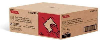 Cascades Tissue Group - 150 Sheets Scrim Reinforced Wipers Pop-up Wipers, Pack of 66 - W202
