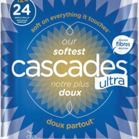 Cascades Tissue Group - 176 Sheets Ultra Soft 2 ply Toilet Tissue, 12rl/cs - 77151D1 (Special Order Item)