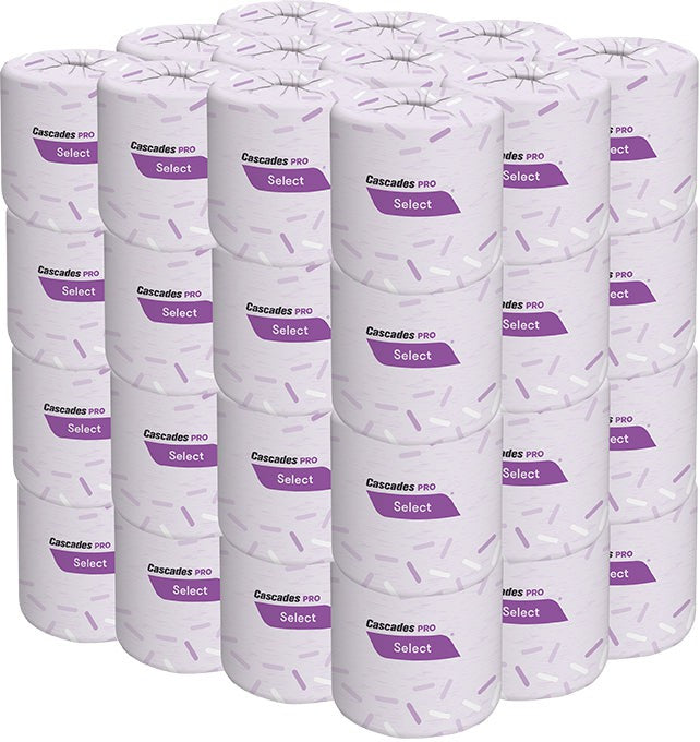 Cascades Tissue Group - 2 Ply Select Toilet Tissue 420 Sheets 48 Rolls/Case - B160