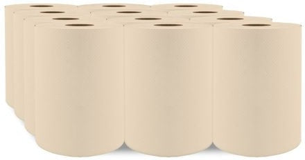 Cascades Tissue Group - 350 Feet Select Kraft Roll Hand Towels, 12rl/cs - H035 (Special Order Item)