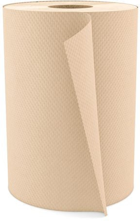 Cascades Tissue Group - 350 Feet Select Kraft Roll Hand Towels, 12rl/cs - H035 (Special Order Item)