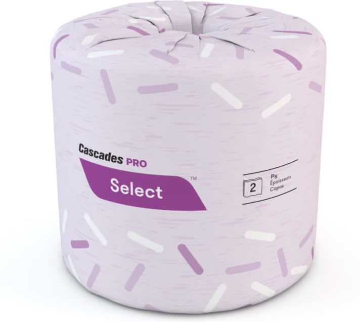 Cascades Tissue Group - 420 Sheets Select 2 Ply Toilet Tissue, 48 Rl/Cs - B021