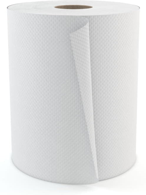 Cascades Tissue Group - 600 Feet Select White Roll Hand Towels, Pack of 12 - H060