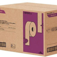 Cascades Tissue Group - 750 Feet Select 2ply JRT Toilet Tissue, 12 Rl/Cs - B100 (Special Order Item)