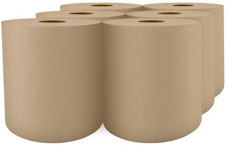 Cascades Tissue Group - 800 Feet Select Kraft Roll Hand Towels 6 Rl/Cs - H085 (Special Order Item)