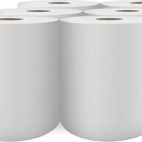 Cascades Tissue Group - 800 Feet Select White Roll Hand Towels, 6 Rl/Cs - H080