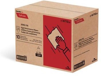 Cascades Tissue Group - 9.75" x 16.75" Like Rags Wipers 1 ply Wipers, 10bx/cs - W710