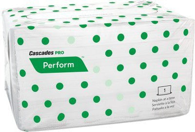 Cascades Tissue Group - ServOne White Dispenser Napkins, 32pk/cs - T400