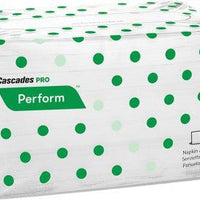 Cascades Tissue Group - ServOne White Dispenser Napkins, 32pk/cs - T400