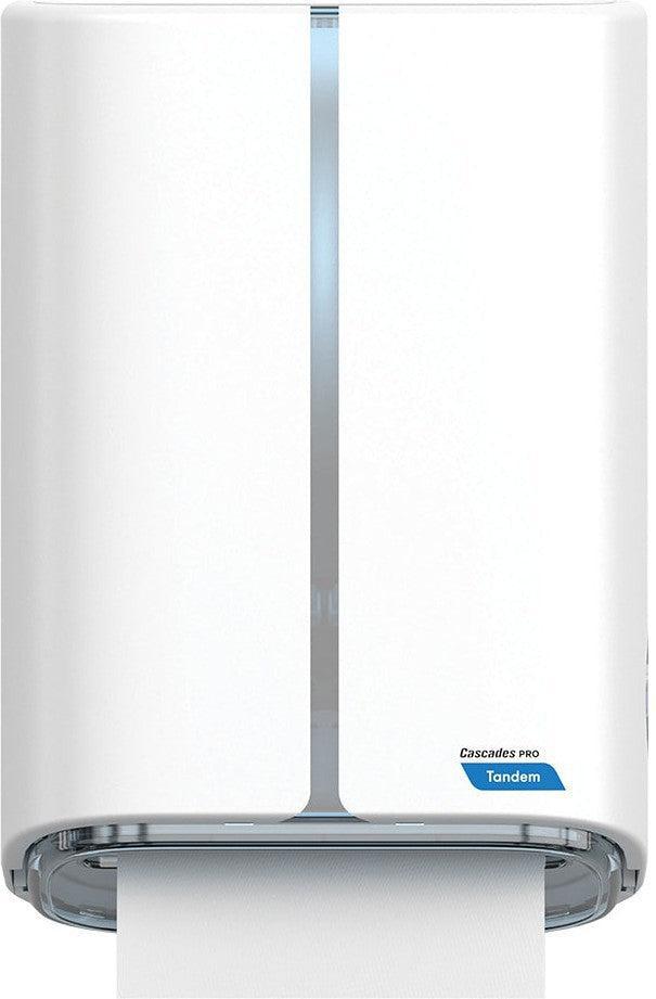 Cascades Tissue Group - White Tandem Autocut Towel Dispenser Each - C345