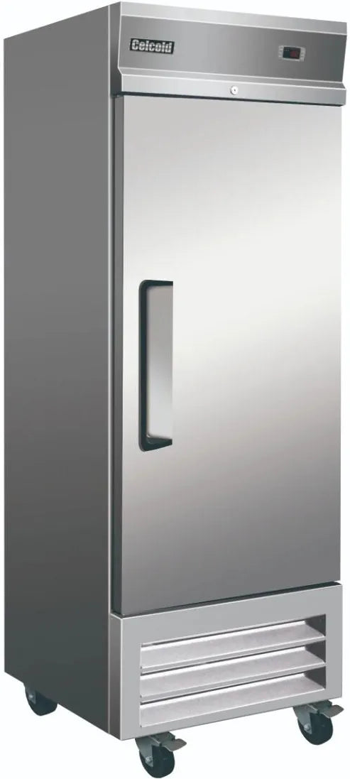 Celcold - 27" Commercial Solid Door Reach-In Freezer - CF27SD