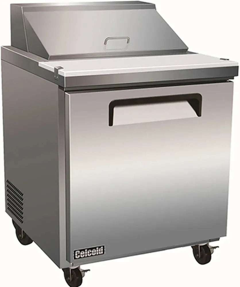 Celcold - 29" Commercial Refrigerated Sandwich/Salad Prep Table - CSP298
