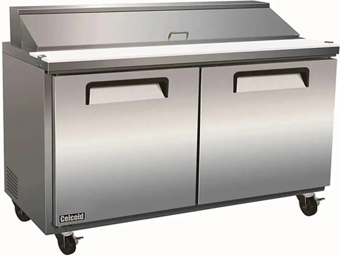 Celcold - 36" Commercial Refrigerated Sandwich/Salad Prep Table - CSP3610