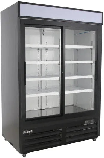 Celcold - 48" Commercial Sliding Glass Door Refrigerator - CR48SGDM