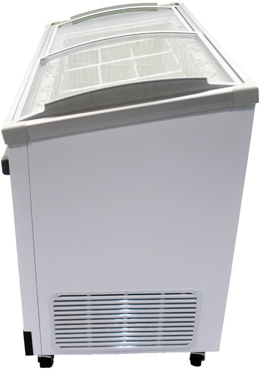 Celcold - 50" Sliding Glass Lid Angle Top Freezer - CATF50