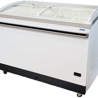 Celcold - 50" Sliding Glass Lid Angle Top Freezer - CATF50