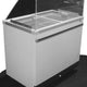 Celcold - 59" Acrylic Food Sneeze Guard for CF59SG Ice Cream Cabinet - CF59FG