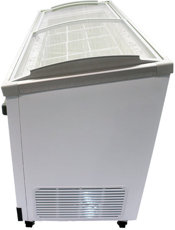Celcold - 59" Sliding Glass Lid Angle Top Freezer - CATF59