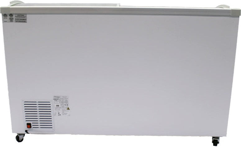 Celcold - 59" Sliding Glass Lid Angle Top Freezer - CATF59