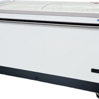 Celcold - 59" Sliding Glass Lid Angle Top Freezer - CATF59