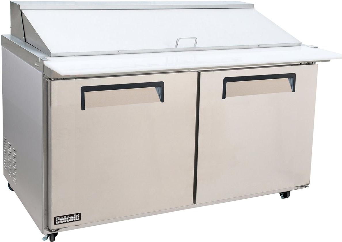 Celcold - 60" Commercial Mega Top Sandwich/Salad Prep Table - CMT6024