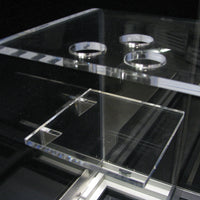 Celcold - 71" Acrylic Food Sneeze Guard for CF71SG Ice Cream Cabinet - CF71FG