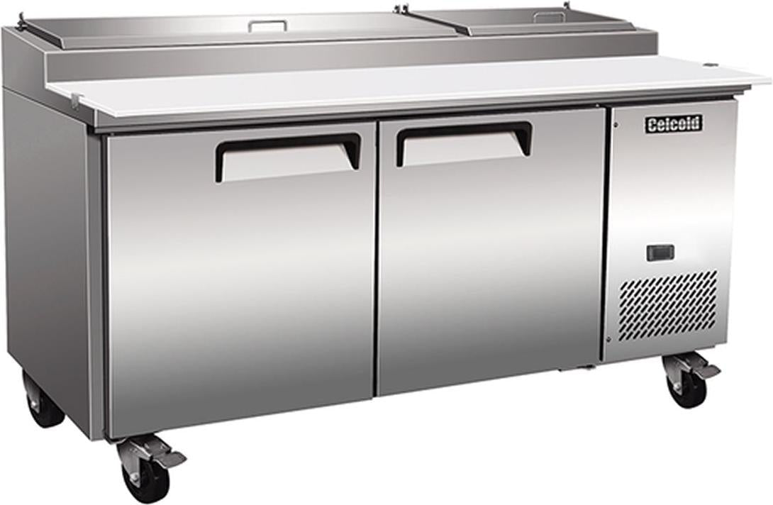 Celcold - 71" Commercial Pizza Prep Table - CPP719
