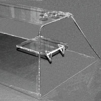 Celcold - 71" Glass Food Sneeze Guard for CF71ESG Ice Cream Cabinet - CF71EFG